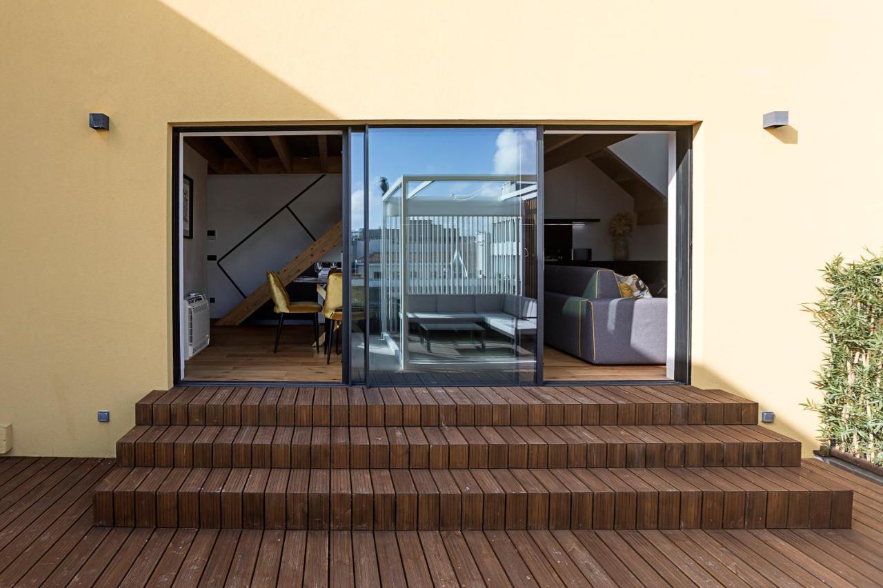 Downtown Duplex W/ Amazing Terrace By Lovelystay Porto Exterior foto