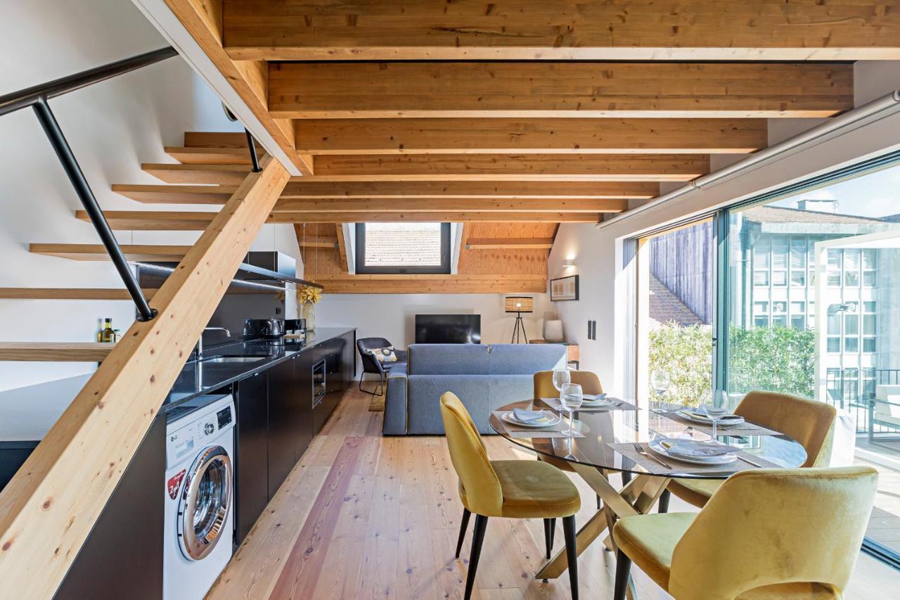 Downtown Duplex W/ Amazing Terrace By Lovelystay Porto Exterior foto